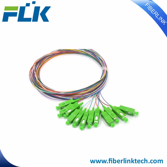 Sc 12 Core 0.9 Fiber Optic Pigtail