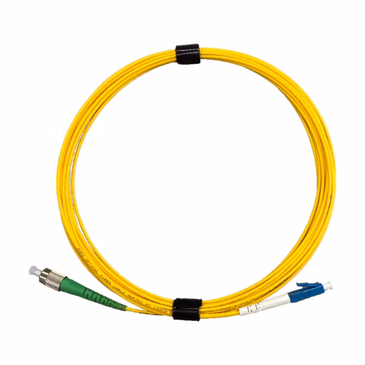 Cable flexible de fibra óptica simplex monomodo LSZH Sc/APC