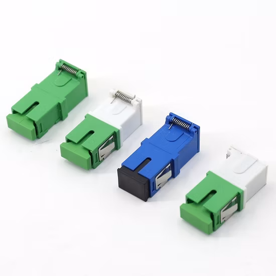 Fibra Óptica Sc/APC con Adaptador de Obturador
