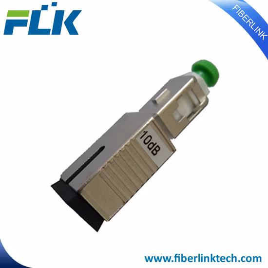 Atenuador de fibra óptica fijo macho a hembra multimodo monomodo FC/Sc/St/LC/Mu